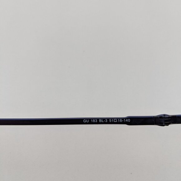 🕶️Guess GU183 BL-3 Sunglasses 51/18 140 /ALI539🕶️ - Picture 7 of 9